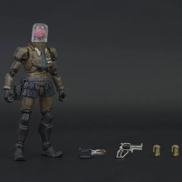 Super7 The Worst^Acid Rain Reaction Figures W1 - Cortex Commander Marine