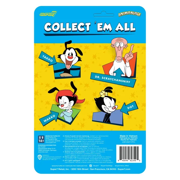 Super7 Animaniacs^Animaniacs Reaction Figures Wave 1 - Dr. Scratchansniff