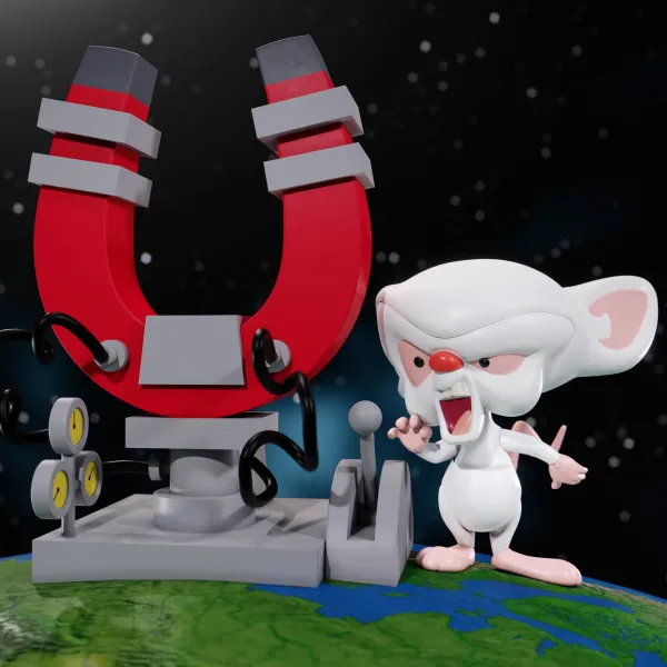 Super7 Animaniacs^Animaniacs Ultimates! Wave 1- The Brain