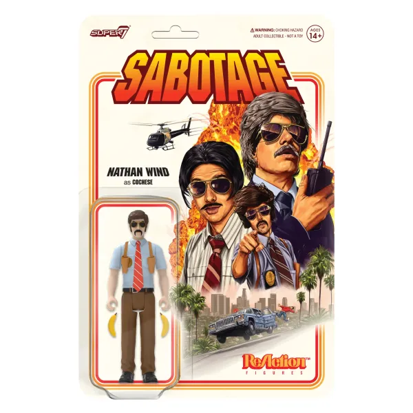 Super7 Beastie Boys^Beastie Boys Reaction Wave 1 - Sabotage - Nathan Wind