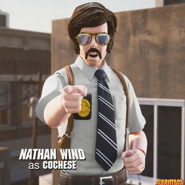Super7 Beastie Boys^Beastie Boys Ultimates! Wave 01 - Vic Colfari, Alasondro Alegr & Nathan Wind (Sabotage)