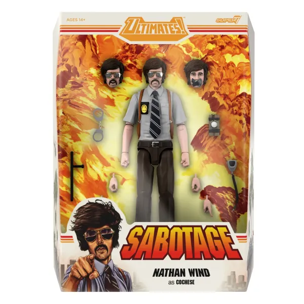 Super7 Beastie Boys^Beastie Boys Ultimates! Wave 01 - Vic Colfari, Alasondro Alegr & Nathan Wind (Sabotage)