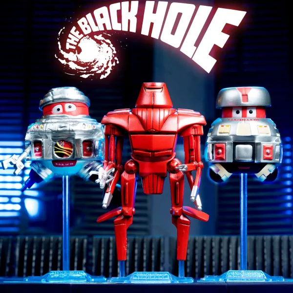 Super7 Disney^Black Hole Reaction Figures Wave 1 - Set Of 3