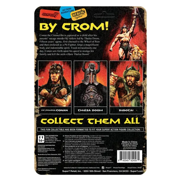 Super7 Conan The Barbarian^Conan The Barbarian Reaction Figures Wave 01 - Thulsa Doom