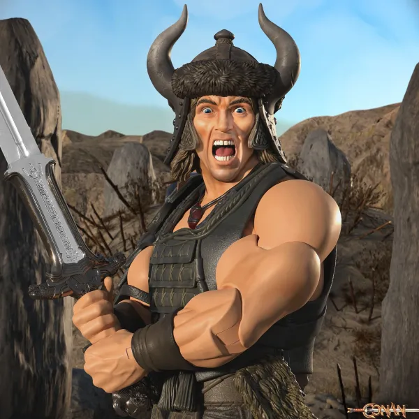 Super7 Conan The Barbarian^Conan The Barbarian Ultimates! Wave 5 - Battle Of The Mounds Set Of 4
