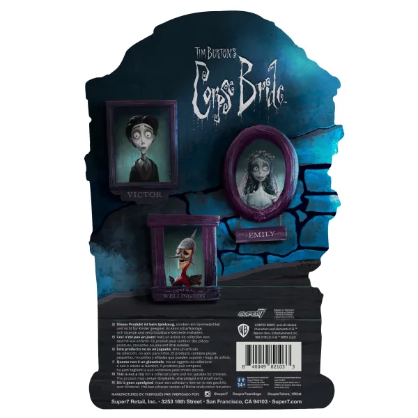 Super7 Corpse Bride^Corpse Bride Reaction Figure Wave 1 - Emily The Corpse Bride