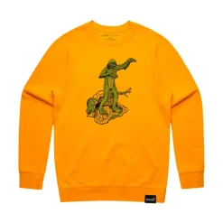 Super7 Universal Monsters^Creature Model Kit Crewneck Fleece Sweatshirt