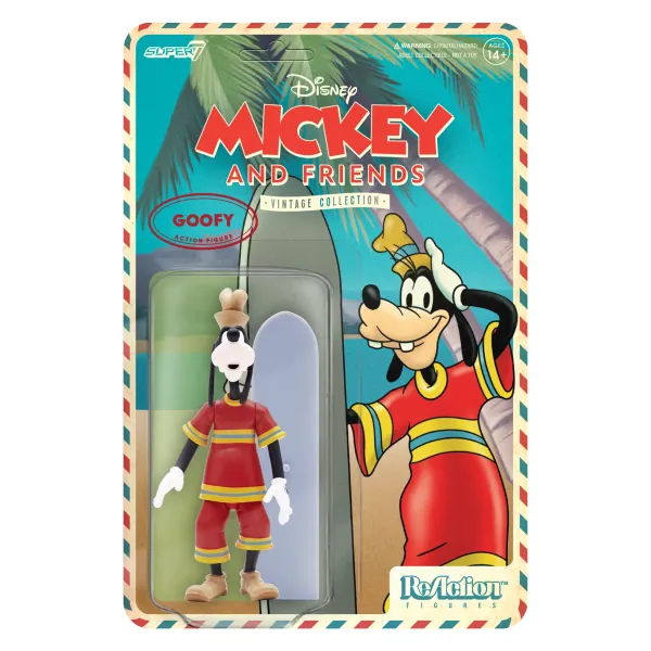 Super7 Disney^Disney Reaction Figures - Vintage Collection Wave 2 - Goofy (Hawaiian Holiday)