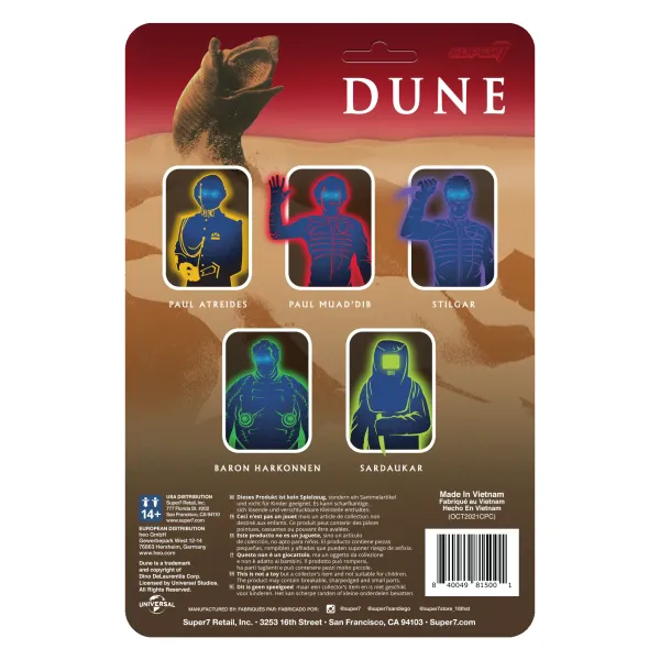 Super7 Dune^Dune Reaction Figure Wave 1 - Sardaukar Warrior