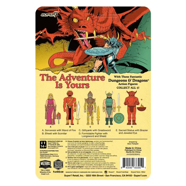 Super7 Dungeons & Dragons^Dungeons And Dragons Reaction Figures Wave 03 - Sacred Statue (Player'S Handbook)