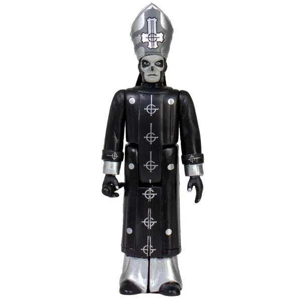 Super7 Ghost^Ghost Reaction Figure - Papa Emeritus Iii (Black Series)