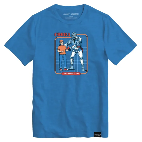 Super7 G.I. Joe^G.I. Joe - Cobra Are People, Too! T-Shirt