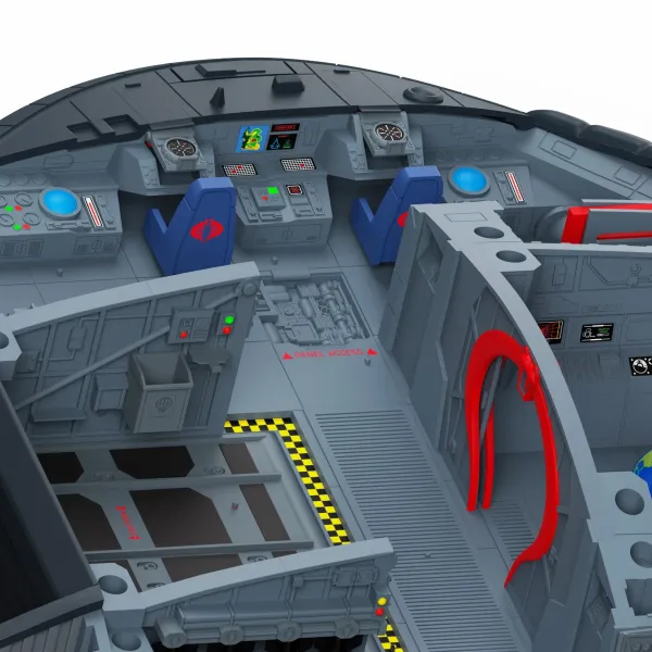 Super7 G.I. Joe^G.I. Joe Reaction Figures Cobra Mothership - Cobra Mothership