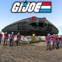 Super7 G.I. Joe^G.I. Joe Reaction Figures Cobra Mothership - Cobra Mothership