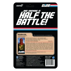 Super7 G.I. Joe^G.I. Joe Reaction Figures Wave 3 - Roadblock Psa