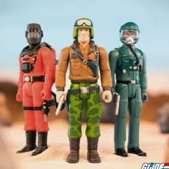 Super7 G.I. Joe^G.I. Joe Reaction Figures Wave 7 - Joe Pilot Facemask