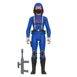Super7 G.I. Joe^G.I. Joe Reaction Wave 4 -Cobra Female Trooper Medium Red Hair (Pink)