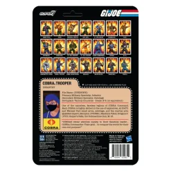 Super7 G.I. Joe^G.I. Joe Reaction Wave 4 -Cobra Female Trooper Medium Red Hair (Pink)