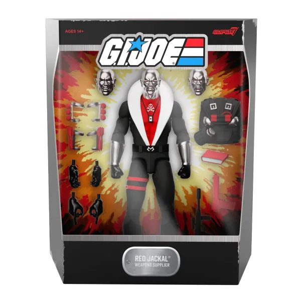 Super7 G.I. Joe^G.I. Joe Ultimates Exclusive - Destro (Red Jackal)