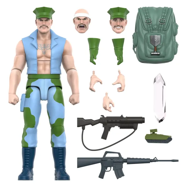 Super7 G.I. Joe^G.I. Joe Ultimates! Wave 4 - Baroness, Gung-Ho, Stalker & Zartan (+ Super Pack)