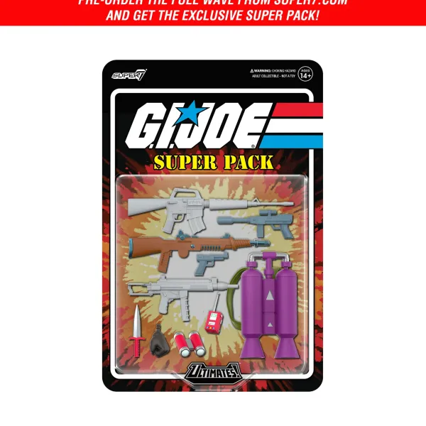 Super7 G.I. Joe^G.I. Joe Ultimates! Wave 5 - Set Of 4 & Super Pack