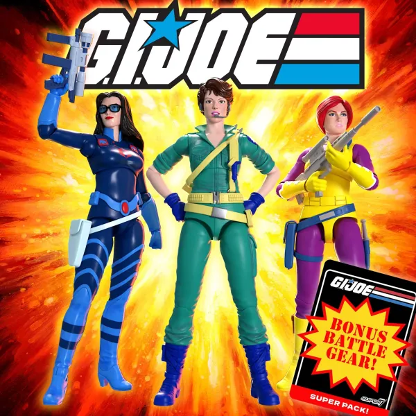 Super7 G.I. Joe^G.I. Joe Ultimates! Wave 06 (Dic) - Baroness (Dark Blue)