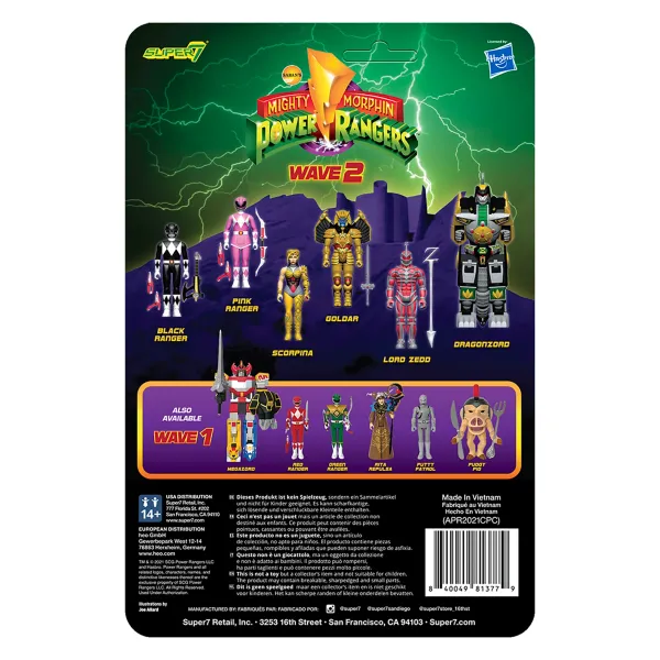 Super7 Mighty Morphin Power Rangers^Mighty Morphin Power Rangers Reaction Figure Wave 2 - Pink Ranger