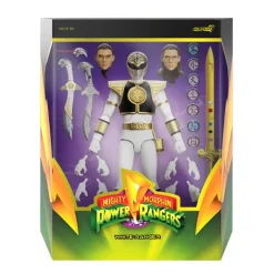 Super7 Mighty Morphin Power Rangers^Mighty Morphin Power Rangers Ultimates! Wave 04 - White Ranger