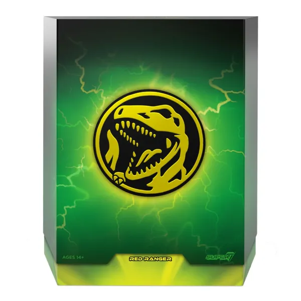Super7 Mighty Morphin Power Rangers^Mighty Morphin Power Rangers Ultimates! Wave 2 - Red Ranger