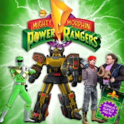Super7 Mighty Morphin Power Rangers^Mighty Morphin Power Rangers Ultimates! Wave 5 - Megazord (Black & Gold), Bulk, Skull & Green Ranger (Glow)