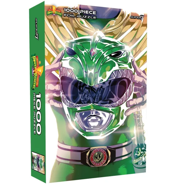 Super7 Mighty Morphin Power Rangers^Mighty Morphin Power Rangers Puzzles - Green Ranger