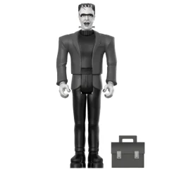 Super7 The Munsters^Munsters Reaction Figures Wave 2 Grayscale Set Of 3