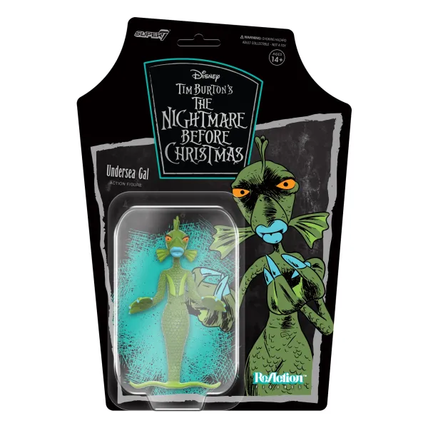 Super7 The Nightmare Before Christmas^Nightmare Before Christmas Reaction W2 - Undersea Gal