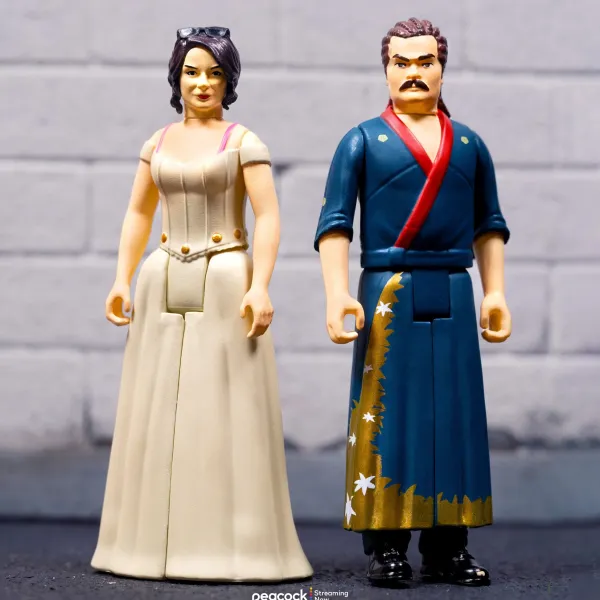 Super7 Parks And Recreation^Parks And Recreation Reaction Figures Wave 2 - Ron And Tammy 2 Wedding Night (2-Pack)