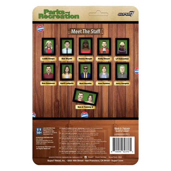 Super7 Parks And Recreation^Parks And Recreation Reaction Figures Wave 2 - Andy Dwyer (Mouse Rat)