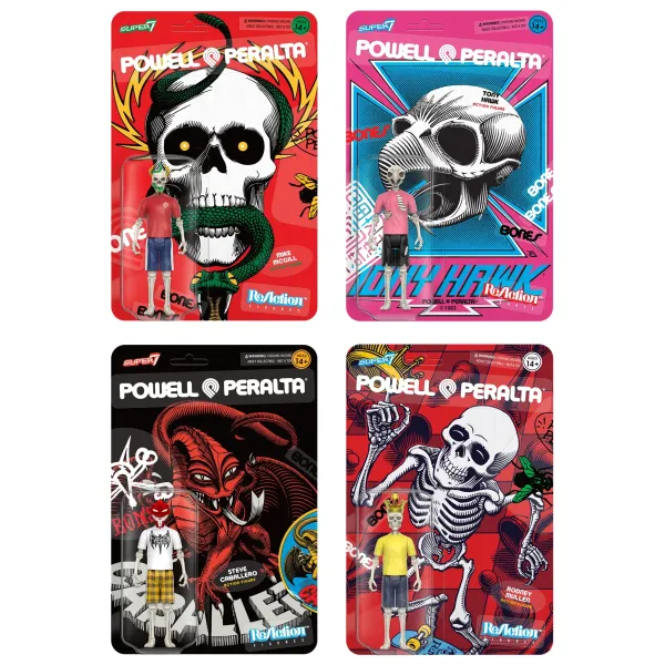 Super7 Powell-Peralta^Powell-Peralta Reaction Figure Wave 2 - Pdq