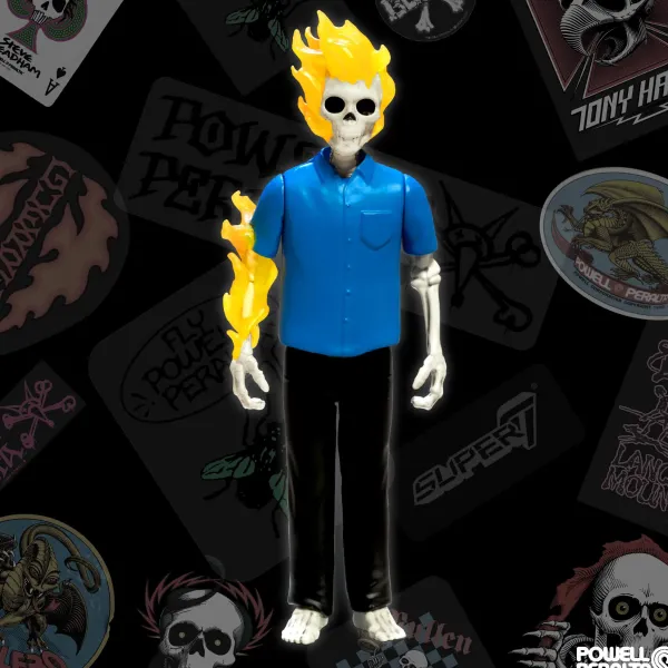Super7 Powell-Peralta^Powell-Peralta Reaction Figure Wave 1 - Tommy Guerrero Flaming Dagger