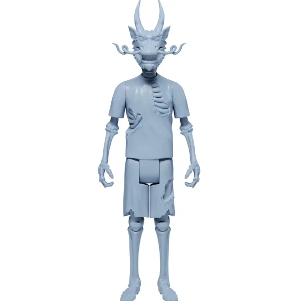 Super7 Powell-Peralta^Powell-Peralta Reaction Figure Wave 1A - Steve Caballero Chinese Dragon (Unpainted)