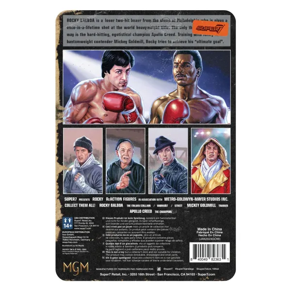 Super7 Rocky^Rocky Reaction Figures Wave 03 - Mickey (Rocky I)