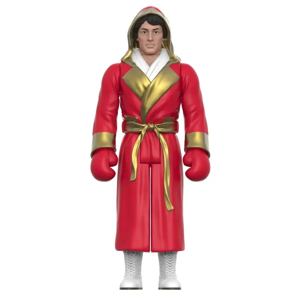 Super7 Rocky^Rocky Reaction Figures Wave 03 (Rocky I) - Italian Stallion Rocky, Street Rocky, Mickey