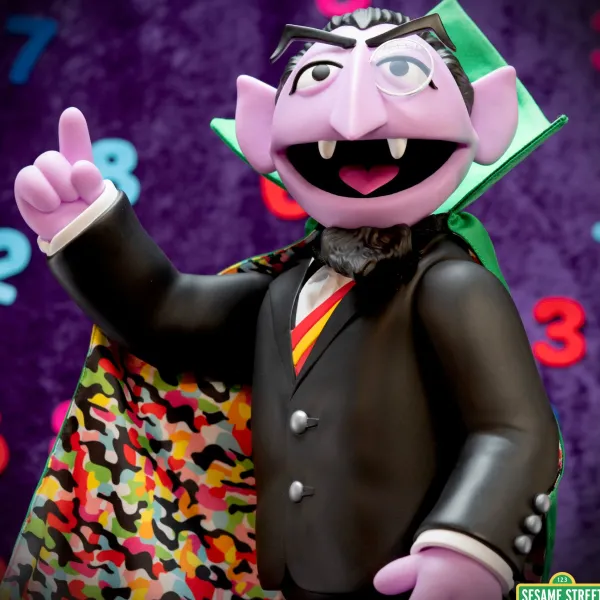 Super7 Sesame Street^Sesame Street Supersize Vinyl - Count Von Count