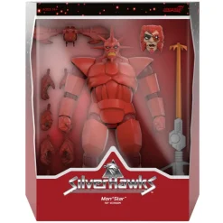 Super7 Silverhawks^Silverhawks Ultimates! Wave 4 - Steelheart, Quicksilver, Mon*Star & Buzz-Saw