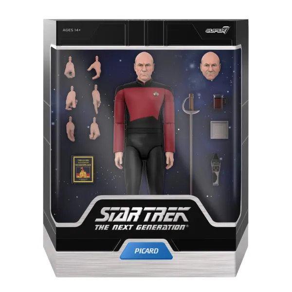 Super7 Star Trek^Star Trek: The Next Generation Ultimates! W2 - Captain Picard