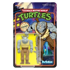 Super7 Teenage Mutant Ninja Turtles^Teenage Mutant Ninja Turtles Reaction Figures Wave 08 - Rocksteady (Cartoon)