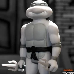 Super7 Teenage Mutant Ninja Turtles^Teenage Mutant Ninja Turtles Reaction Figure Wave 9 - Raphael (Comic Greyscale)