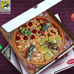 Super7 Teenage Mutant Ninja Turtles^Teenage Mutant Ninja Turtles Reaction -Pizza Box 4-Pack (Sdcc 2019)
