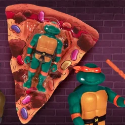 Super7 Teenage Mutant Ninja Turtles^Teenage Mutant Ninja Turtles Reaction -Pizza Box 4-Pack (Sdcc 2019)