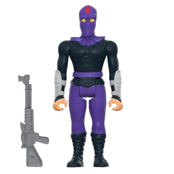 Super7 Teenage Mutant Ninja Turtles^Teenage Mutant Ninja Turtles Reaction Figures Wave 08 - Foot Soldier (Cartoon)