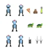 Super7 Teenage Mutant Ninja Turtles^Teenage Mutant Ninja Turtles Ultimates! Wave 6 - Mouser Pack