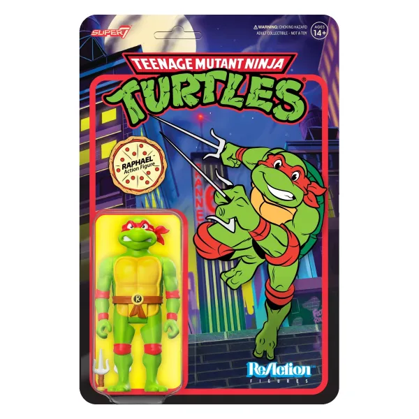 Super7 Teenage Mutant Ninja Turtles^Teenage Mutant Ninja Turtles Reaction Wave 7 - Raphael Toon